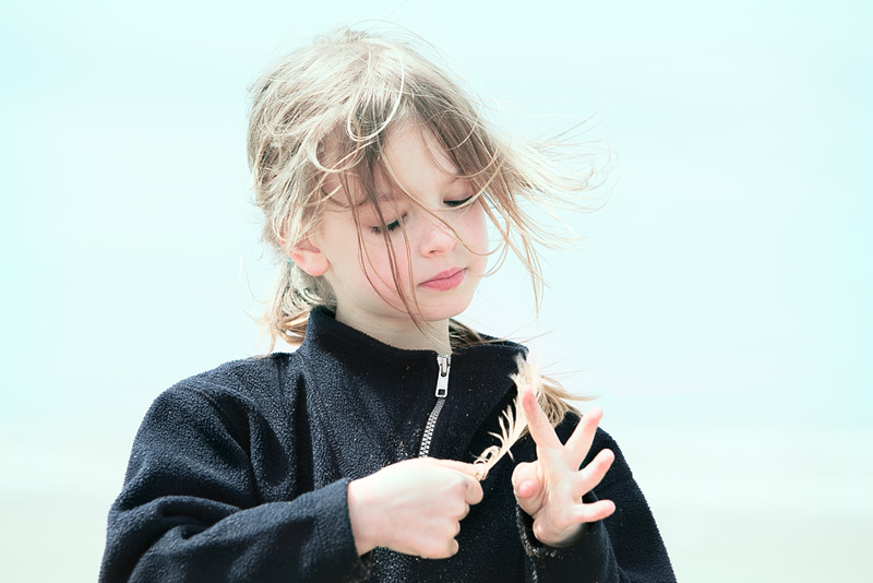 against the pale sky #2 / 3x2 + children [portraits]