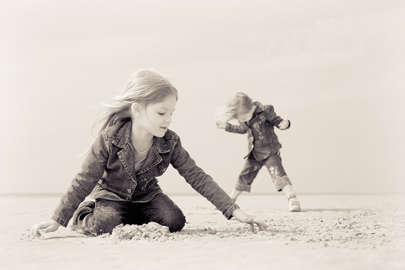 as the wind blows / 3x2 + children [portraits] + fylde coast [scenic]