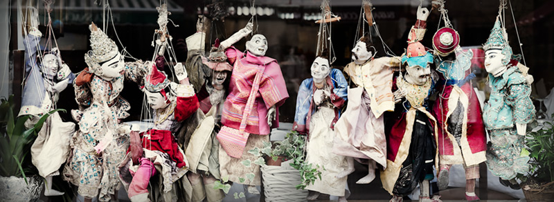 Burano puppets / camera [Fujifilm X-T1] + travel [Venice, Italy] + non standard + show the original