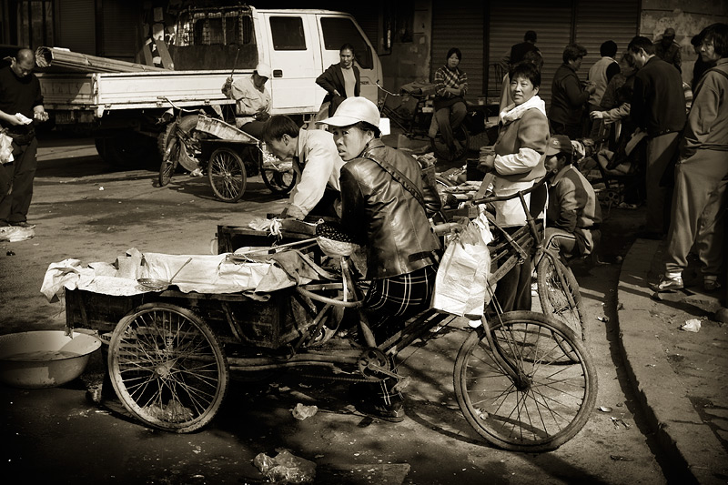 dalian street scene