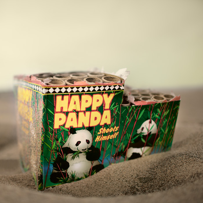 happy panda ... not